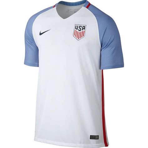 us soccer nike home replica stadium jersey white